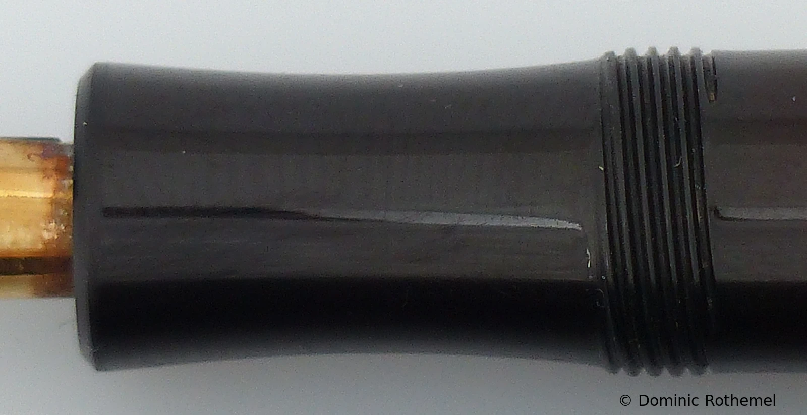 Bakelite grip section Bakelite grip section