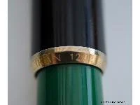 A major distinction between Pelikan and Merz & Krell production at the model 120 is the tapered cap ring. © Otto Lütkemeyer