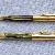 Pelikan 500 Plain tort.-striped - Gold doublé
