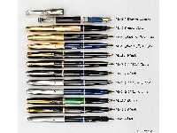 Pelikan M/MK models with half covered nibs Pelikan M/MK models with half covered nibs