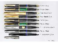 Pelikan M/MK pens in redesigned style Pelikan M/MK pens in redesigned style