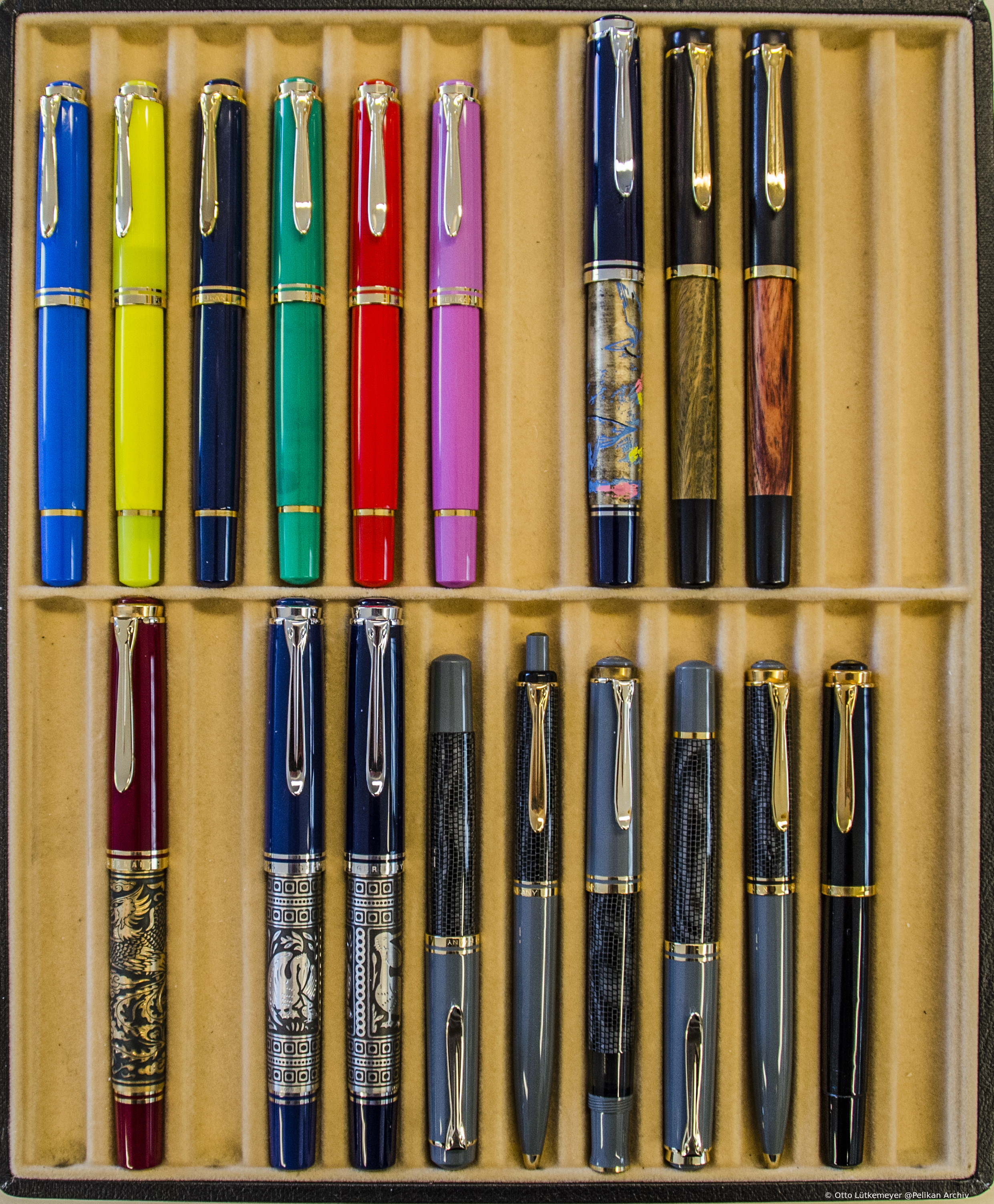 Pelikan Prototypen aus dem Archiv Pelikan Prototypen im Archiv
