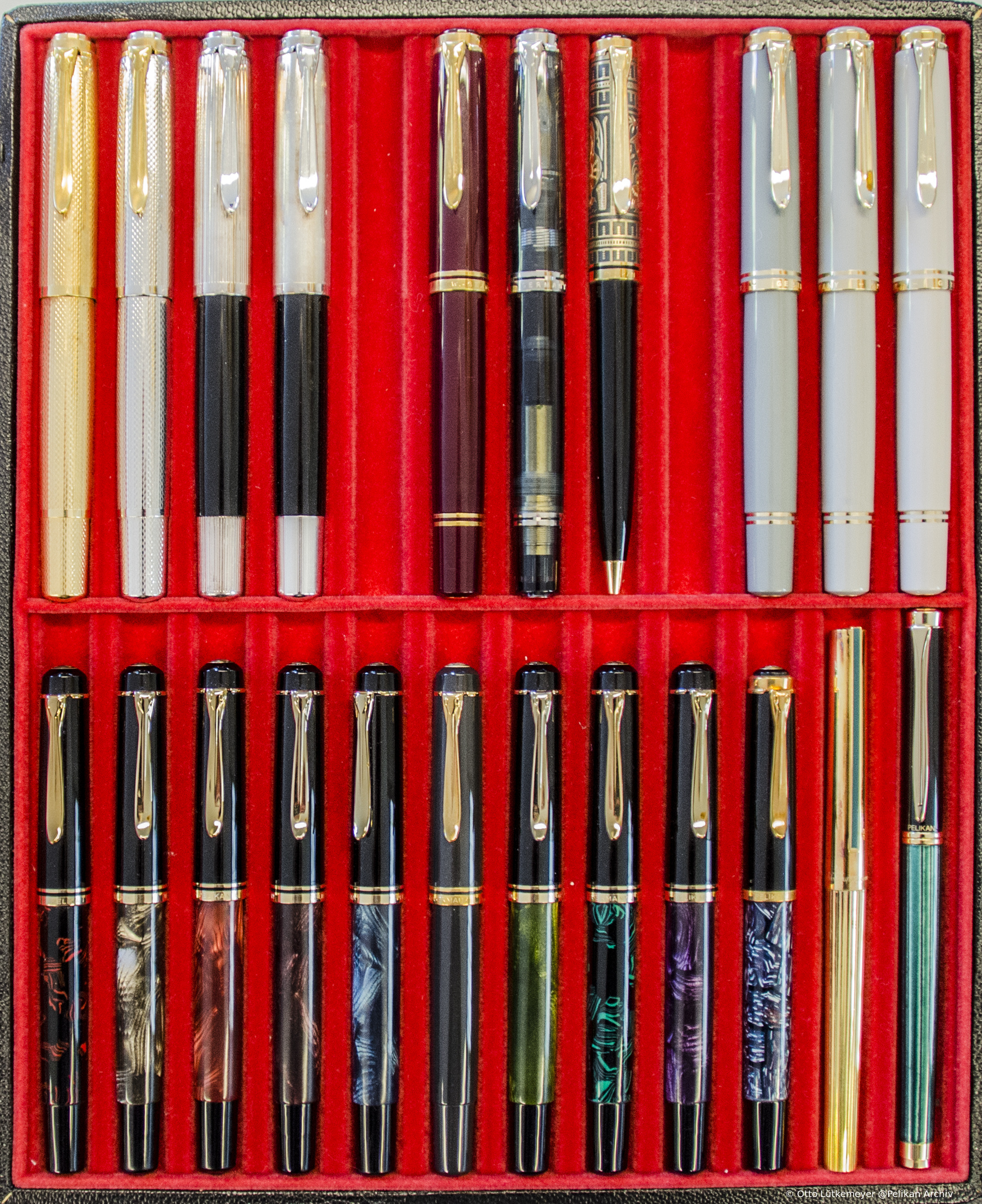 Pelikan Prototypen im Archiv Pelikan Prototypen im Archiv