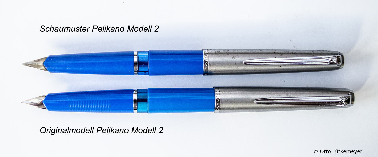 Pelikano 2 Vergleich zwischen Dummy und Serienmodell